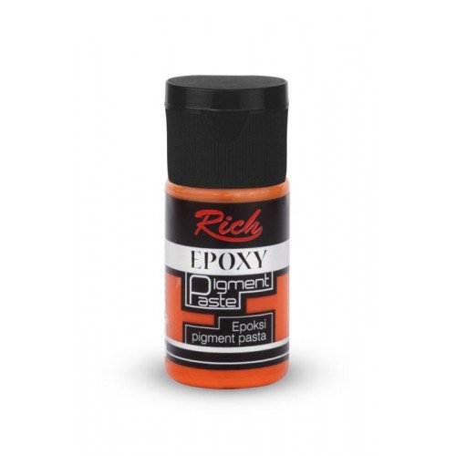 Gâteau à pigment époxy opaque orange