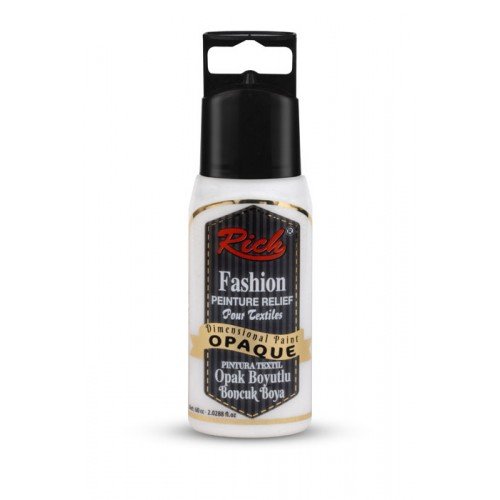 Peinture de perle de taille 60 cc blanc opaque