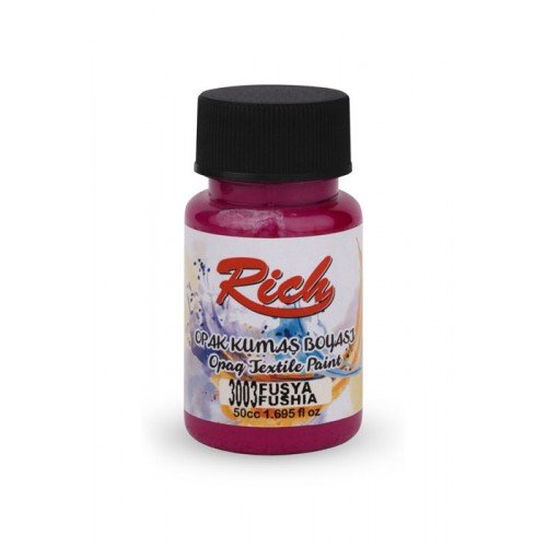 Peinture en tissu opaque 50 cc fuchsia