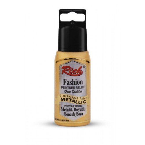 Taille de la peinture de perle 60 cc Met. OR