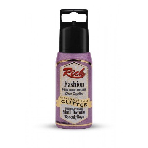 Taille de perle peinture 60 cc argenté rose